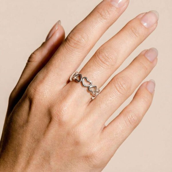 Alternative view of Δαχτυλίδι Ασημένιο Halory