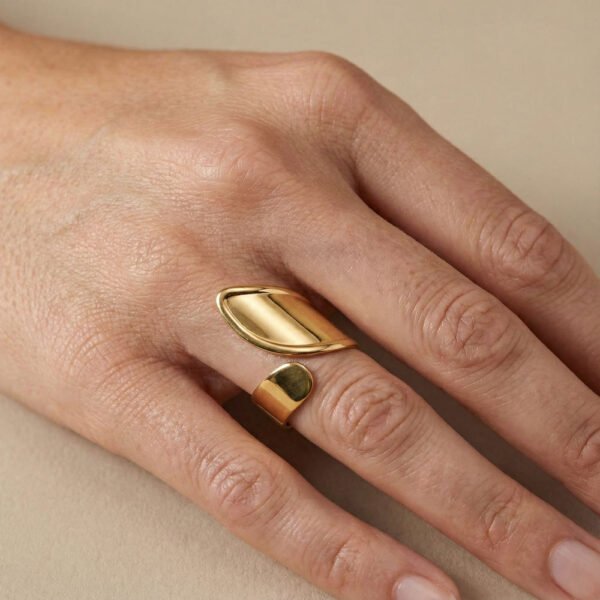 Alternative view of Δαχτυλίδι Χρυσό Liora Gold