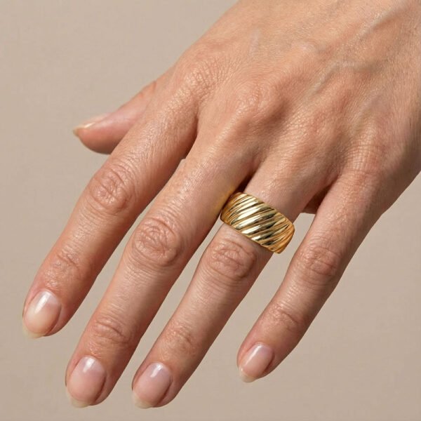 Alternative view of Δαχτυλίδι Χρυσό Ring Beam G