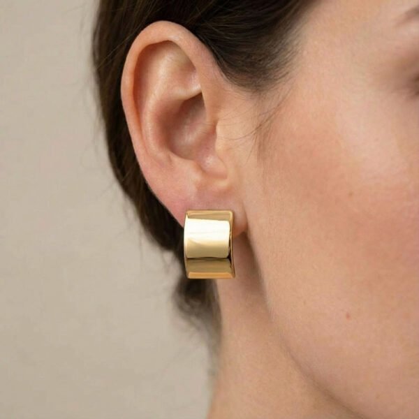 Alternative view of Σκουλαρίκια Χρυσά Myrto